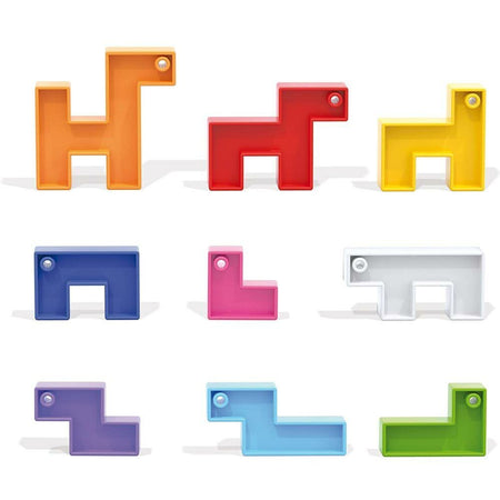 Puzzle Costruzioni Mini Zoo Animali della Jungla 22pz Giocattolo per Bambini