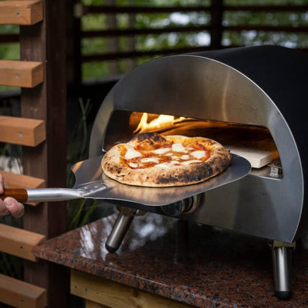 Forno per Pizza Vesuvio Uso Esterno Pietra in Cordierite Temperatura 500 Gradi