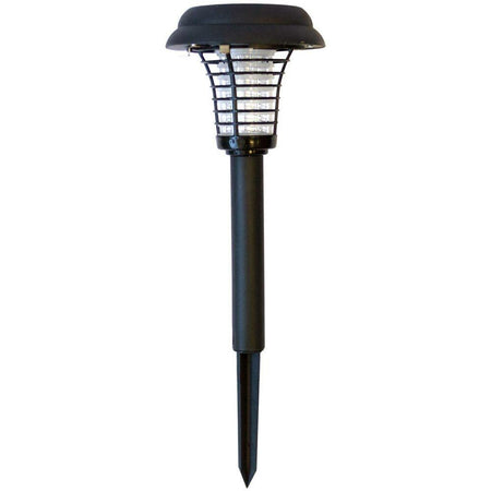 Lampada Zanzariera Elettrica da Giardino Ricarica Solare Paletti Solari UV LED