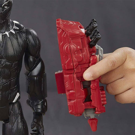 Action Figures Marvel Avengers Titan Hero Personaggio Black Panther 30cm
