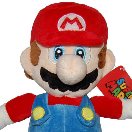 Peluche Super Mario 36cm Giocattolo Bambini Personaggio Gioco Nintendo