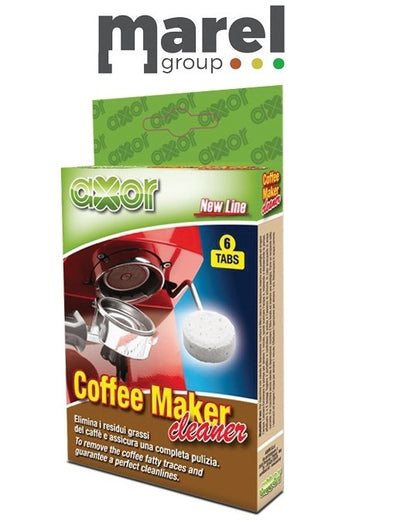 Pastiglie Axor Coffee Maker Astuccio Da 6 Pz Casa e cucina/Detergenti e prodotti per la pulizia/Detergenti per la casa/Detergenti multiuso Marel Group - Santa Maria Capua Vetere, Commerciovirtuoso.it