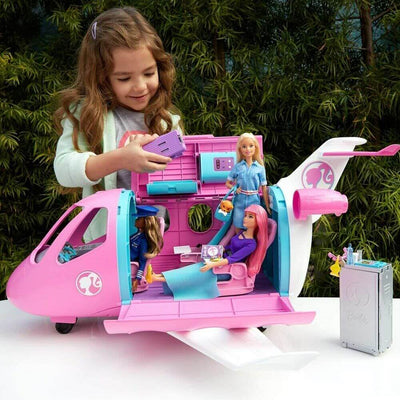 Aereo di Barbie Play Set Jet Privato con Accessori Gioco Giocattolo Bambina