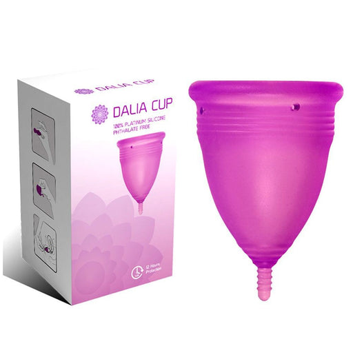 Coppetta Mestruale Assorbente Interno Riutilizzabile in Silicone Rosa Dalia  Cup senza Ftalati Protezione Mestruazioni 12h - commercioVirtuoso.it