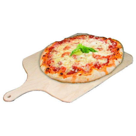 Pala per Pizza da Forno Fornetto Tagliere Legno Multistrato con Manico 40x29cm