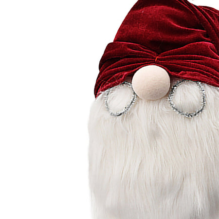 Fuoriporta Babbo Natale con Occhiali Natalizio Decorazione Natalizia per Porte