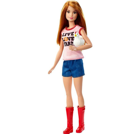 Bambola Barbie Carriera Fattoria dei Polli con Galline Pollaio e Accessori Gioco