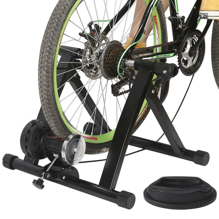 Bike Trainer Bici Biciletta Indoor Supporto Magnetico 6 Livelli Allenamento