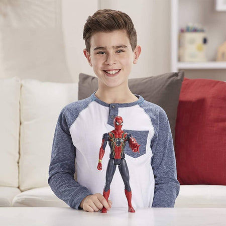 Spiderman Action Figure Giocattolo Dimensioni 30 cm Supereroe Parlante Giochi