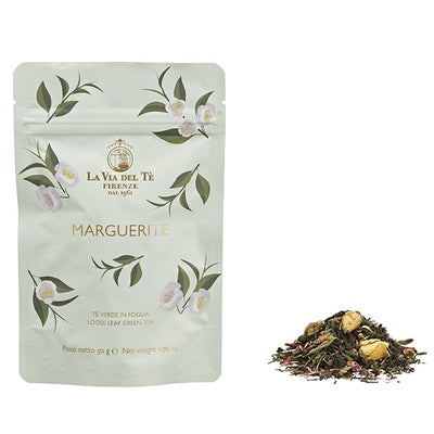 Marguerite - Tè verde in Sacchetto Alimentari e cura della casa/Caffè tè e bevande/Tè e tisane/Tè verde MariTea bottega del Tè - Lodi, Commerciovirtuoso.it