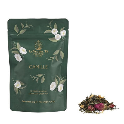 Camille - Tè verde in Sacchetto Alimentari e cura della casa/Caffè tè e bevande/Tè e tisane/Infusi e tisane alle erbe MariTea bottega del Tè - Lodi, Commerciovirtuoso.it