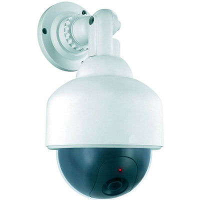 Videocamera Telecamera Finta Con LED Luminoso Rotazione 360 Camera Sicurezza