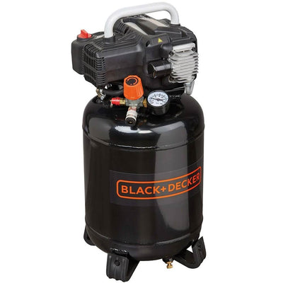 Compressore d'aria elettrico 24 L Black Decker 230V BD 195 24V NK motore 1.5 HP