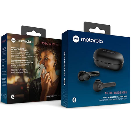 Motorola Sound Moto Buds 085 Auricolari Wireless 15 Ore Utilizzo Colore Nero