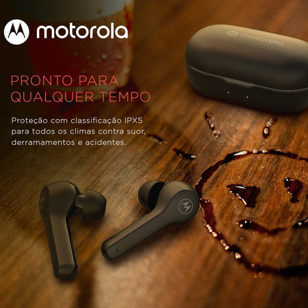 Motorola Sound Moto Buds 085 Auricolari Wireless 15 Ore Utilizzo Colore Nero