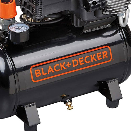 Compressore aria 12 lt Black & Decker BD 195/12 NK 10 bar Potenza 1,5Hp