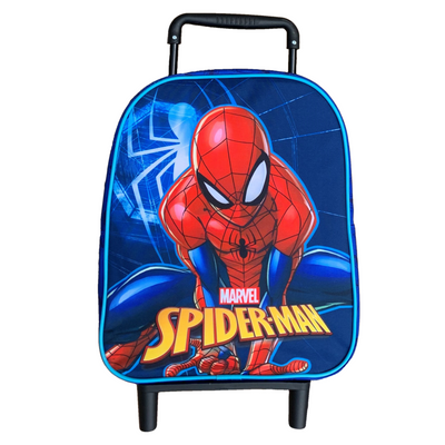 Marvel Trolley Spiderman Bambino 28x24x10 Cm Zaino Asilo Uomo Ragno