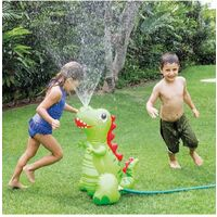 INTEX Gioco per bambini dinosauro gonfiabile con giochi d'acqua schizzi HAPPY DINO SPRAYER Your Self