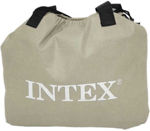 INTEX Materasso materassino gonfiabile letto singolo doppio strato con pompa integrata 99X191X42H cm 405131 Your Self