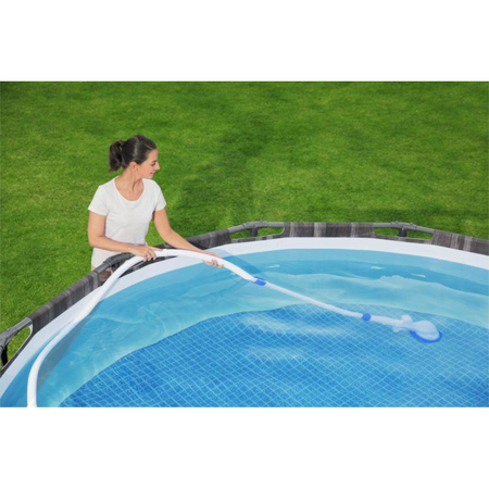 BESTWAY Pulitore aspiratore per fondo per piscina Flowclear AquaSweeper 58628 Your Self