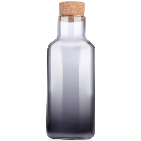 Bottiglia di Vetro con Tappo in Sughero 10Ø x 25 cm Capacità 1,25L Multiuso