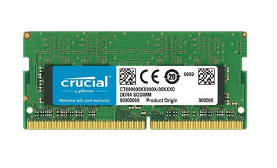 MEMORIA SO-DDR4 8 GB PC2400 (1X8) (CT8G4SFS824A) Elettronica/Informatica/Componenti e pezzi di ricambio/Componenti interni/Memorie Isbtrading - Castel Volturno, Commerciovirtuoso.it