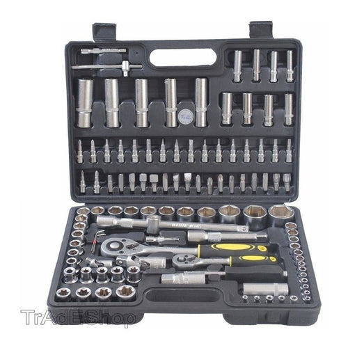 109 PZ SET CHIAVI A TUBO CASSETTA SCATOLA A Cricchetto Utensile auto 1/2 1/4 Fai da te/Utensili elettrici e a mano/Utensili a mano/Chiavi e chiavi inglesi/Set di chiavi a tubo/Standard Trade Shop italia - Napoli, Commerciovirtuoso.it