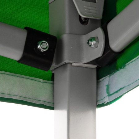 Gazebo richiudibile pieghevole 3 X 3 Verde ricoperto in PVC impermeabile Your Self