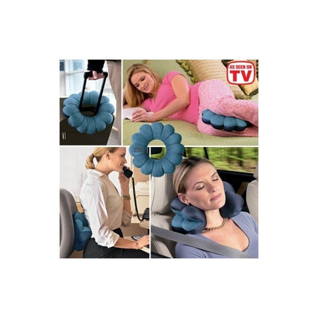 Total Pillow Cuscino Per Collo Anti Cervicale Da Viaggio Poggia Testa  Ergonomico 