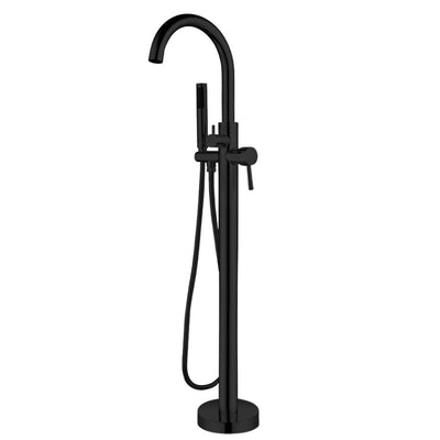 Ogomondo Miscelatore a Pavimento Per Vasca Freestanding Black Mumbai in Ottone Fai da te/Attrezzature per cucine e bagni/Attrezzature per bagni/Rubinetti per lavandini bagno Ogomondo - Martina Franca, Commerciovirtuoso.it