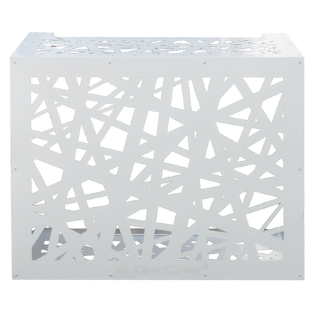 Copricondizionatore copertura per climatizzatore ARTIST M Bianco in alluminio L86 x P44 x H68 cm Your Self