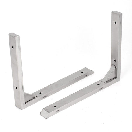 SET 2 PEZZI REGGIMENSOLA SUPPORTO STAFFA REGGI MENSOLA IN ACCIAIO MISURA 8" Fai da te/Ferramenta/Staffe e supporti per mensole Trade Shop italia - Napoli, Commerciovirtuoso.it