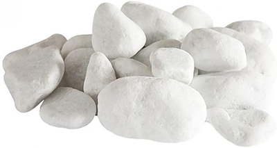 Set 24 pz pietre decorative sassi bianchi per camino a bioetanolo accessori per biocamino