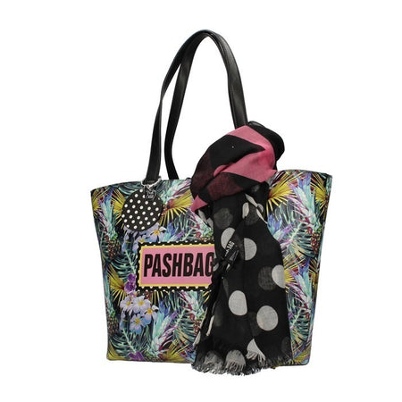 Pash BagBorsa shopping da donna con design floreale