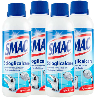 4 x Smac Scioglicalcare Gel, Detergente Anticalcare 4 x 500ml