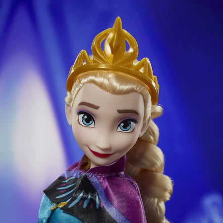 Disney Frozen Elsa Royal Reveal Bambola Abito che Cambia 2in1 Giocattolo Bambini