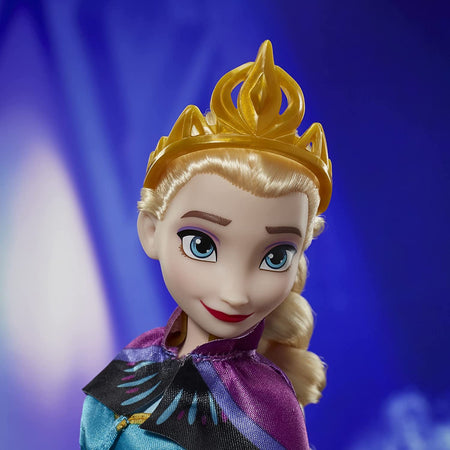 Disney Frozen Elsa Royal Reveal Bambola Abito che Cambia 2in1 Giocattolo Bambini