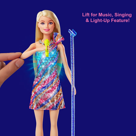 Barbie Grandi Sogni Grande Città Bambola Malibu Bionda 30 cm Canta Idea Regalo