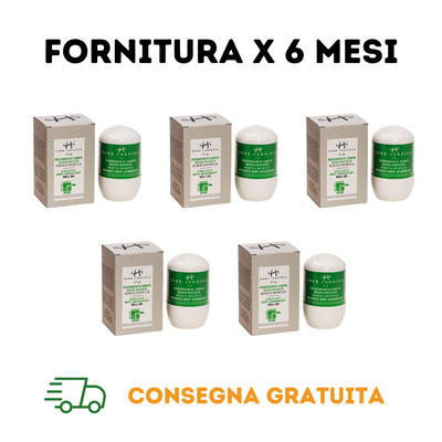 5 x Deodorante Corpo Bio Mirto Roll-on 50 ml Herb Sardinia