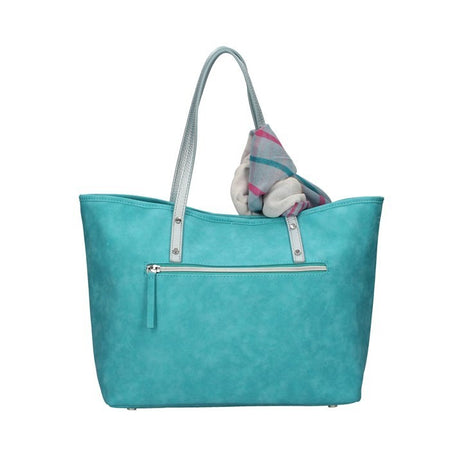 Shopping Donna pash bag 12018-ABO-S2B-CELESTE Celeste
