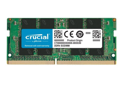 MEMORIA SO-DDR4 8 GB PC2666 (1X8) (CT8G4SFRA266) Elettronica/Informatica/Componenti e pezzi di ricambio/Componenti interni/Memorie Isbtrading - Castel Volturno, Commerciovirtuoso.it