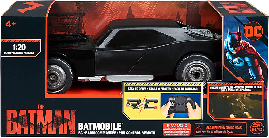 DC Comics The Batmobile Telecomandata Auto Batman Idea Regalo Riproduzione Fedele
