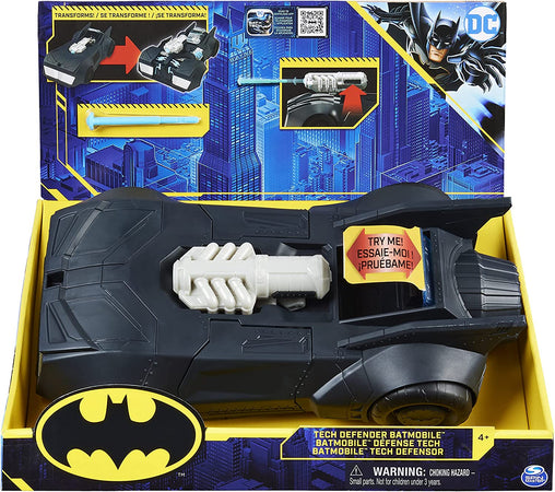 DC Comics Spin Master Tech Defender Batmobile Giocattolo Batman Idea Regalo