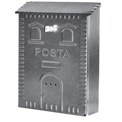 CASSETTA POSTA POSTALE IN FERRO BATTUTO ESTERNO BUCA LETTERE 25X38X8CM Fai da te/Ferramenta/Cassette della posta e accessori/Cassette postali con fissaggio a parete Trade Shop italia - Napoli, Commerciovirtuoso.it