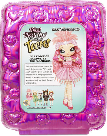 Na! Na! Na! Teens Bambolotto alla Moda Coco Van Sparkle 28cm Bambola Idea Regalo