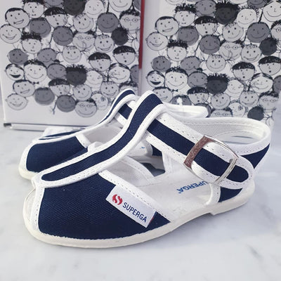 Sandali Bambino Superga Sandali Sportivi Blu Con Suola in Gomma E Chiusura Con Fibbia Alla Caviglia Moda/Bambini e ragazzi/Scarpe/Sandali D'Avanzo Clazature - Nola, Commerciovirtuoso.it