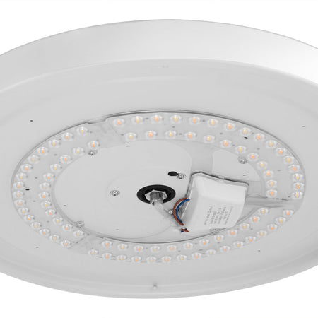 Ventilatore da Soffitto 4 Pale Richiudibili Plafoniera LED e Telecomando 106 cm
