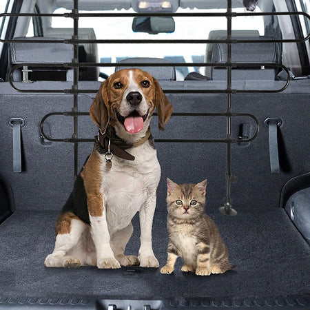 Griglia Divisorio Auto per Cani Protezione Universale per Trasporto Animali