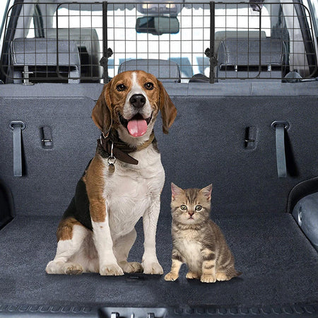 Barriera Divisore per Cani Universale per Poggiatesta da Auto Trasporto Animali