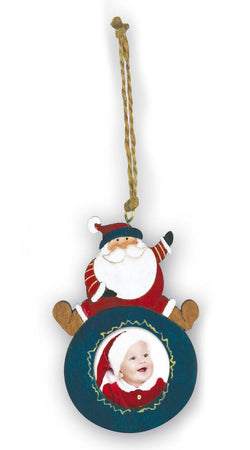 Pallina di Natale Addobbo natalizio in legno colorato con foto personalizzabile Addobbo natalizio CreativaNdo - Milazzo, Commerciovirtuoso.it